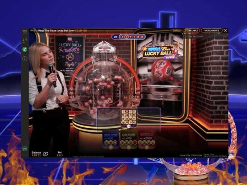 Juega a Mega Fire Blaze Lucky Ball